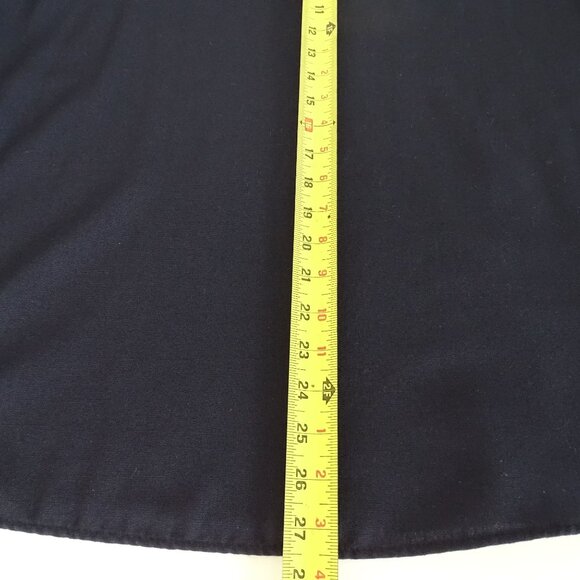 Vintage Sag Harbor Navy Blue 2 pc Blazer and Skirt Suit Set Women Size 16 Work - Picture 16 of 16